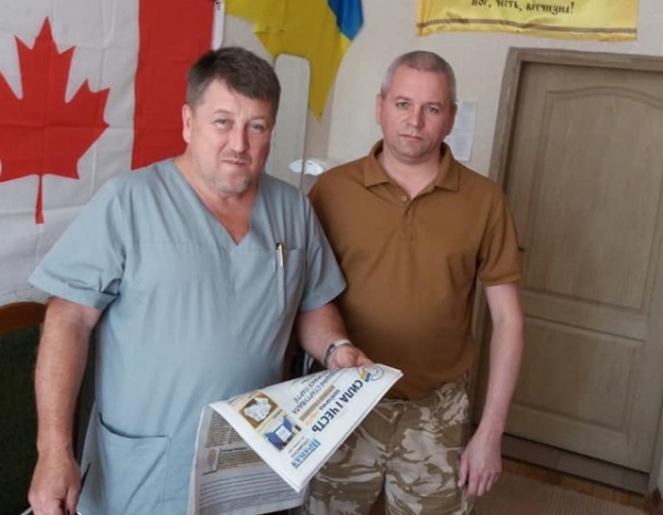 «Сила і честь»: у Кропивницькому ветерани провідали у госпіталі побратимів (ФОТО)